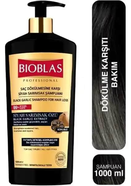 Bioblas Siyah Sarımsak Şampuanı: Saç Dökülmesine Karşı Doğal ve Etkili Çözüm