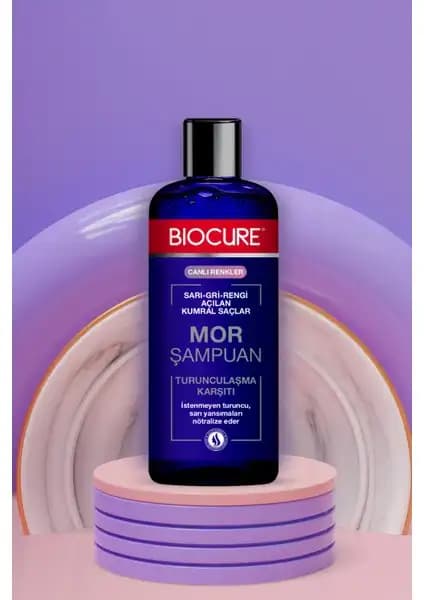 Biocure Mor Şampuan ile Kumral Saçlarda Renk Koruma ve Turunculaşma Önleme Rehberi