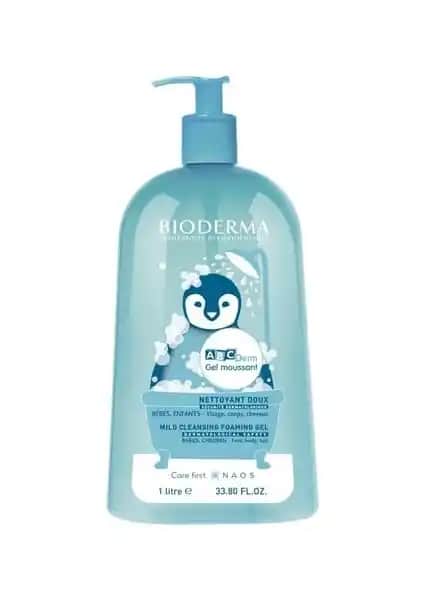 Bioderma Abcderm Foaming Cleanser 1Litre: Hassas ve Etkili Yüz Temizleme Çözümü