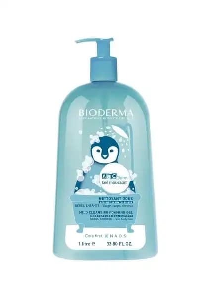 Bioderma Abcderm Foaming Temizleme Jeli 1 lt Hassas Ciltler İçin Güvenilir Temizlik Ürünü