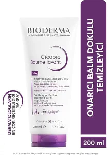 Bioderma Cicabio Temizleyici Balm: Hassas ve Hasar Görmüş Ciltler İçin Güvenilir Temizlik Çözümü