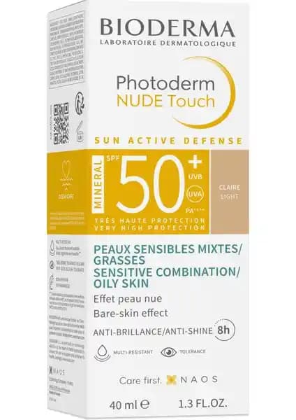 Bioderma Photoderm Nude SPF 50+ Light: Yüksek Koruma ve Doğal Görünüm Sunan Güneş Kremi