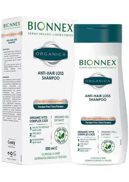 Bionnex Organica Bakım Şampuanı kuru ve yıpranmış saçlar için doğal ve etkili saç bakım çözümü