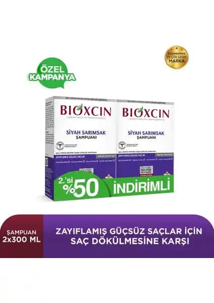Bioxcin Siyah Sarımsak Şampuanı ile Saç Dökülmesine Doğal Çözüm ve Güçlendirme
