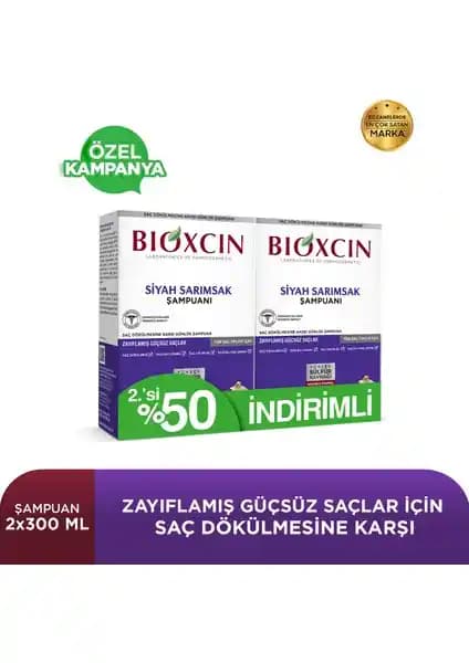 Bioxcin Siyah Sarımsak Şampuanı ile Saç Dökülmesine Doğal Çözüm ve Güçlendirme