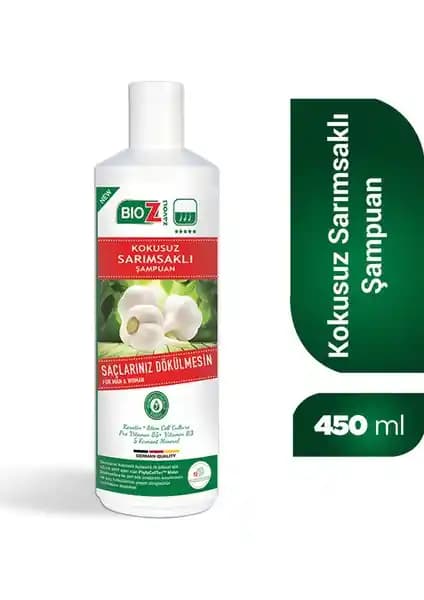 Bioz Kokusuz Sarımsaklı Şampuan ile Saç Sağlığınızı Güçlendirin ve Dökülmeyi Azaltın