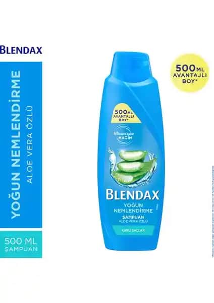Blendax Aloe Vera Özlü Şampuan: Kuru Saçlar İçin Doğal ve Güçlü Bakım Çözümü