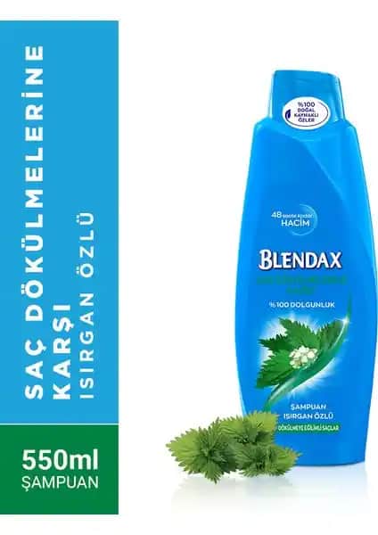 Blendax Isırgan Özlü Şampuan ile Saç Dökülmesine Karşı Doğal ve Etkili Bakım Çözümü