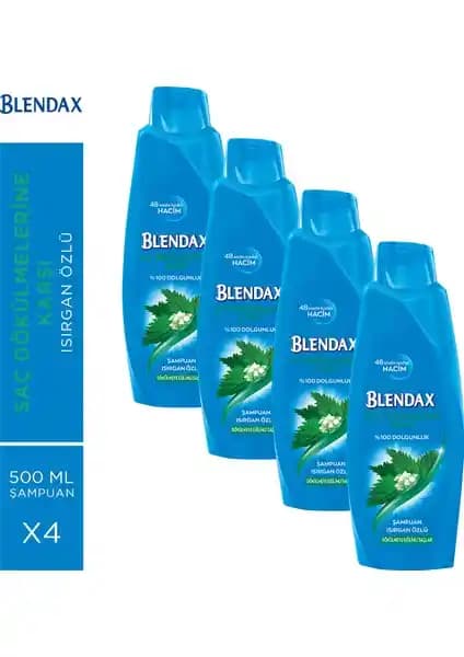 Blendax Isırgan Özlü Şampuan: Saç Dökülmesine Karşı Doğal ve Güçlendirici Çözüm
