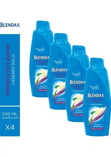 Blendax Yasemin Özlü Şampuan ile Doğal Saç Bakımı ve Hacim Kazanımı