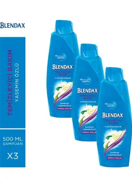 Blendax Yasemin Özlü Şampuanı Saç Hacmini Artıran Doğal Formüllü Bakım Ürünü