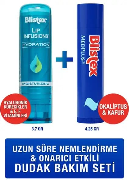 Blistex Lip Infusions ve MedPlus Stick ile Dudak Bakımında Güncel Çözümler