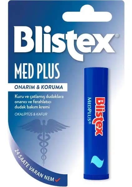 Blistex MedPlus Dudak Bakım Çubuğu Kuru ve Çatlamış Dudaklar İçin Etkili Çözüm