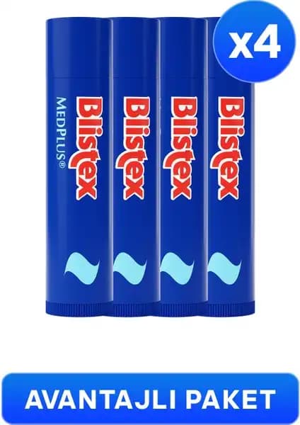 Blistex Medplus Dudak Koruyucu Stick ile Kuru ve Hasar Görmüş Dudaklara Etkili Çözüm
