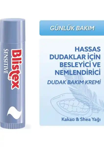 Blistex Sensitive Stick: Hassas Dudaklar İçin Güvenilir ve Doğal Nemlendirici Ürün