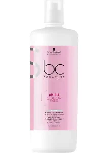 Bonacure Color Freeze Silver Şampuanı ile Gri ve Beyaz Saçlar İçin Renk Koruma ve Parlaklık Sağlama