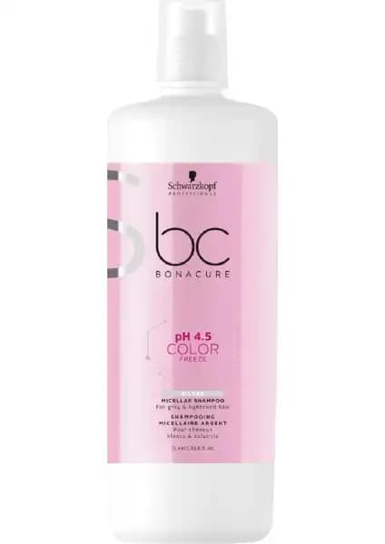 Bonacure Color Freeze Silver Şampuanı ile Gri ve Beyaz Saçlar İçin Renk Koruma ve Parlaklık Sağlama
