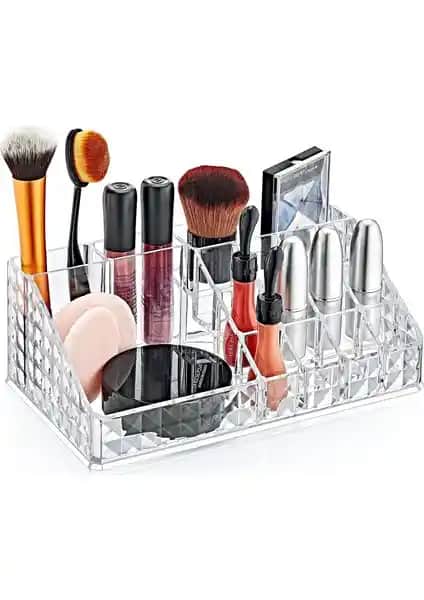 Box Up Diamond Klasik Organizer: Şık ve Fonksiyonel Kozmetik Depolama Çözümü