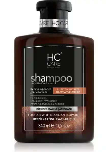 Brezilya Fönü Sonrası Saçlar İçin Sülfatsız ve Keratin Destekli Doğal Şampuan
