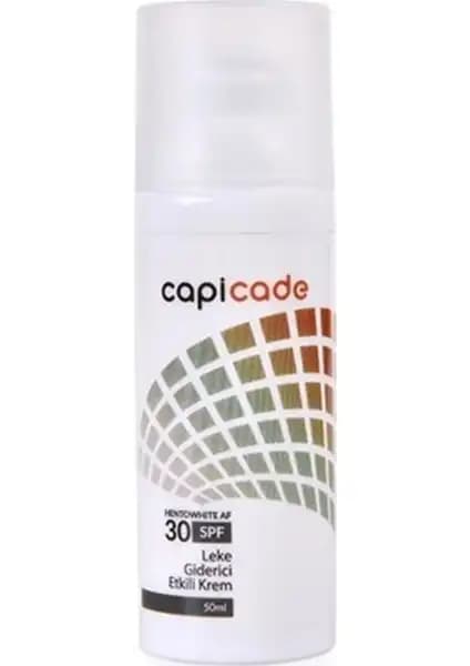 Capicade Koyu Leke Düzeltici Krem SPF30: Cilt Aydınlatıcı ve Lekeleri Azaltıcı Etkili Ürün