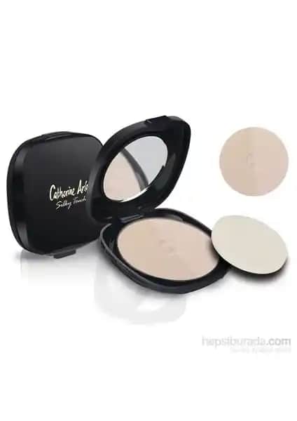 Catherine Arley Silky Tonch Compact Powder No:6.5 ile doğal ve mat makyaj görünümü sağlama