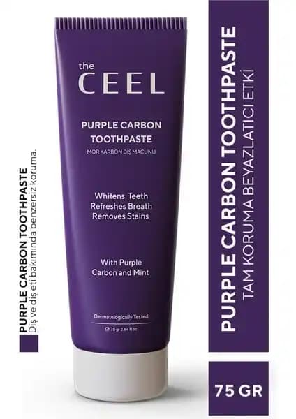 Ceel Diş Aktif Mor Karbon Diş Macunu: Doğal İçeriğiyle Leke ve Sararmayı Azaltan Beyazlatıcı Çözüm