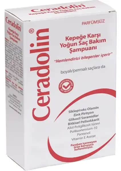 Ceradolin Kepeğe Karşı Yoğun Saç Bakım Şampuanı: Kepek ve Saç Sağlığını Destekleyen Etkili Çözüm