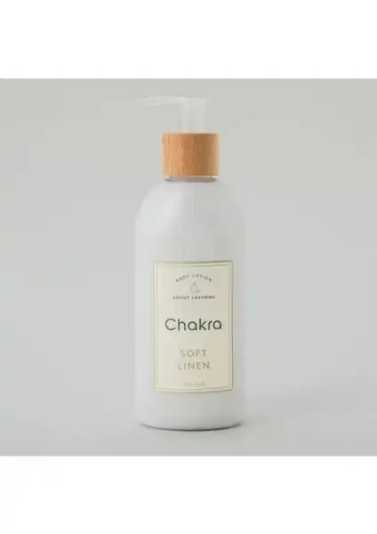 Chakra Vücut Losyonu 250 ml Soft Linen - Nemlendirme ve Hoş Koku Deneyimi