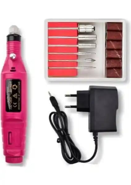 Chermik Elektrikli Tırnak Törpü Seti Profesyonel ve Kişisel Kullanım İçin Uygun