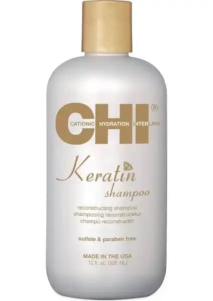Chi Keratin Yıpranmış Saçlar İçin Onarıcı Şampuan 355 ml ile Saç Sağlığınızı Yenileyin