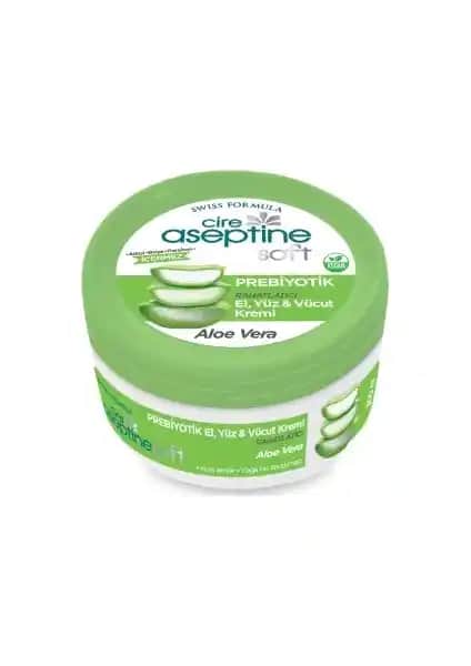 Cire Aseptine Soft Aloe Vera Prebiyotik Nemlendirici Krem: Doğal ve Güvenilir Cilt Bakımı