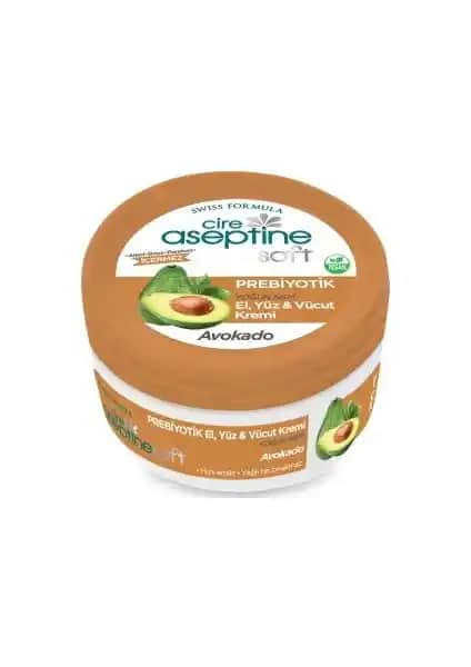 Cire Aseptine Soft Avokado Prebiyotik Nemlendirici Krem: Doğal ve Çok Yönlü Cilt Bakım Ürünü