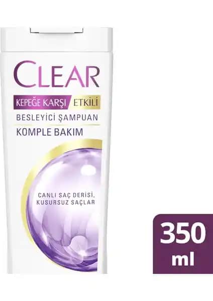 Clear Komple Bakım Şampuanı: Kepekle Mücadelede Etkili, Sağlıklı ve Parlak Saçlar İçin Üstün Seçenek