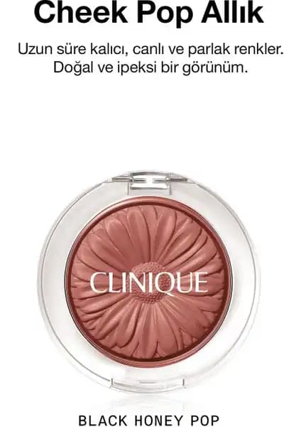 Clinique Cheek Pop Allık Black Honey: Doğal ve Kalıcı Yanak Makyajı İçin Uygun Tercih