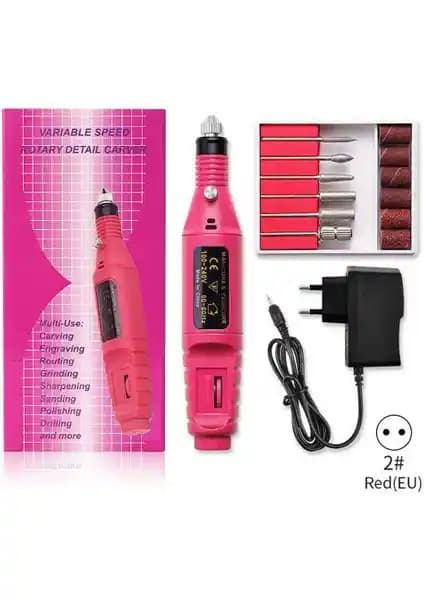 Cloody Elektrikli Manikür Pedikür Törpüsü: Çok Fonksiyonlu Profesyonel Tırnak Bakım Cihazı