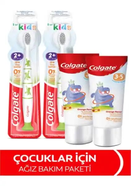 Çocuklar İçin Güvenli ve Eğlenceli Diş Bakımı Ürünleri: Colgate 3-5 Yaş Florürsüz ve Yumuşak Diş Fırçası