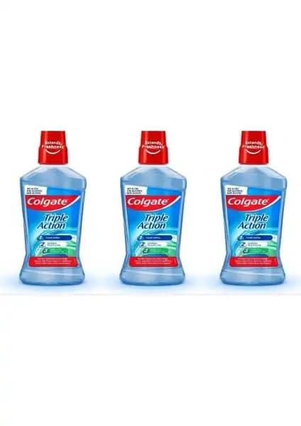 Colgate Ağız Bakım Suyu Üçlü Etki Ferahlatıcı ve Çürük Önleyici Özellikleriyle Güçlü Koruma
