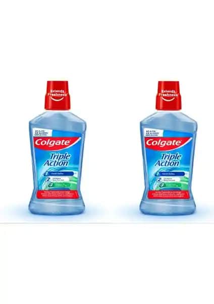 Colgate Ağız Bakım Suyu Üçlü Etki: Ferahlatıcı ve Güçlü Ağız Temizliği Sağlayan Ürün