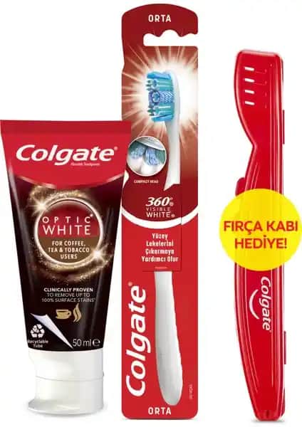 Colgate Optic White Kahve Çay ve Tütün İçin Diş Macunu ile Beyazlık ve Temizlikte Yeni Bir Dönem