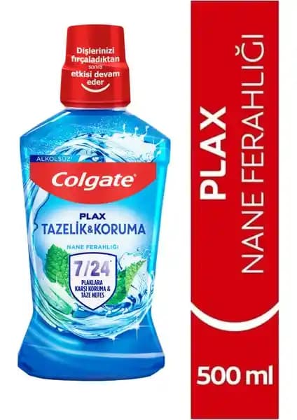 Colgate Plax Nane Ferahlığı Ağız Bakım Suyu: Uzun Süreli Ferahlık ve Temizlik Sağlayan Etkili Çözüm