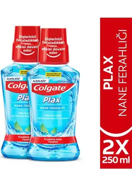 Colgate Plax Nane Ferahlığı Alkolsüz Ağız Gargarası Dişleri Korur ve Nefesi Tazeler