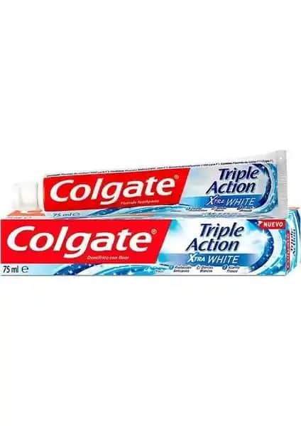 Colgate Triple Action Extra Beyazlık Diş Macunu: Günlük Ağız Bakımında Güçlü ve Etkili Çözüm
