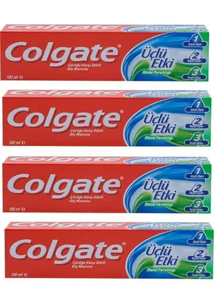 Colgate Üçlü Etki Diş Macunu: Güçlendiren ve Koruyan Ağız Bakım Ürünü