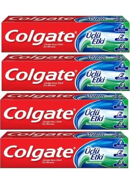 Colgate Üçlü Etki Diş Macunu Günlük Ağız Bakımında Güçlü ve Etkili Çözüm