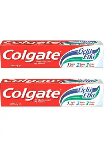 Colgate Üçlü Etki Diş Macunu Günlük Koruma ve Ağız Sağlığı İçin Uygun Seçenek