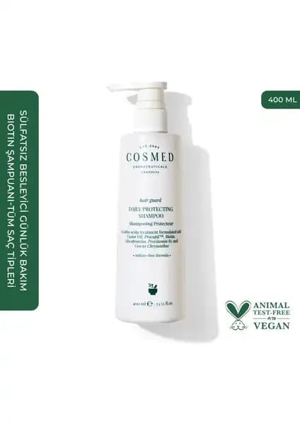 Cosmed Hair Guard Günlük Koruyucu Şampuan ile Saçlarınızı Güçlendirin ve Koruyun