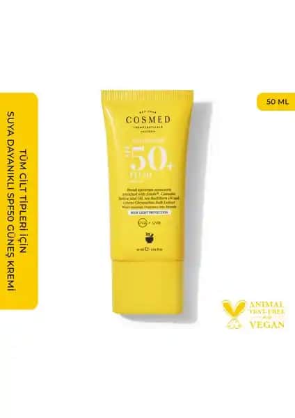 Cosmed Sun Essential SPF50+ Fluid: Güçlü ve Güvenilir Güneş Koruyucu Çözüm