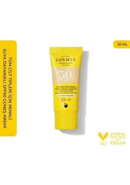 Cosmed Sun Essential SPF50+ Krem: Yüksek Koruma ve Doğal Cilt Bakımı İçin Günlük Çözüm