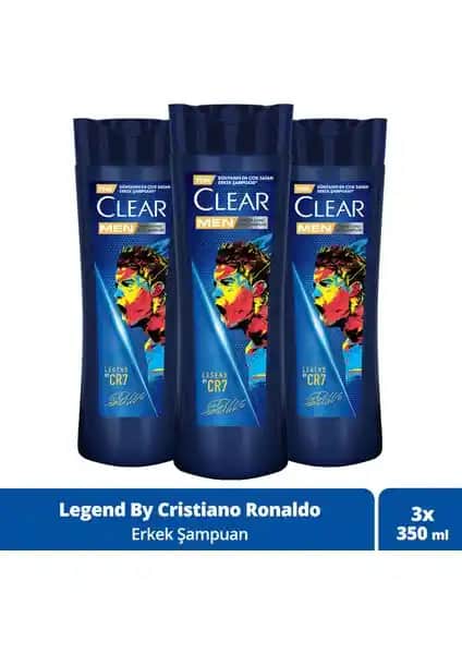 Cristiano Ronaldo imzalı Clear Men Kepeğe Karşı Etkili Şampuan Legend by CR7 detaylı inceleme