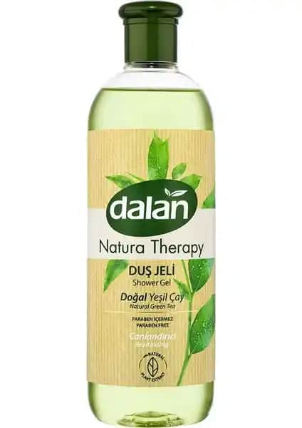 Dalan Natura Yeşil Çay Özlü Doğal Duş Jeli Cilt Temizliği ve Ferahlık Sağlar